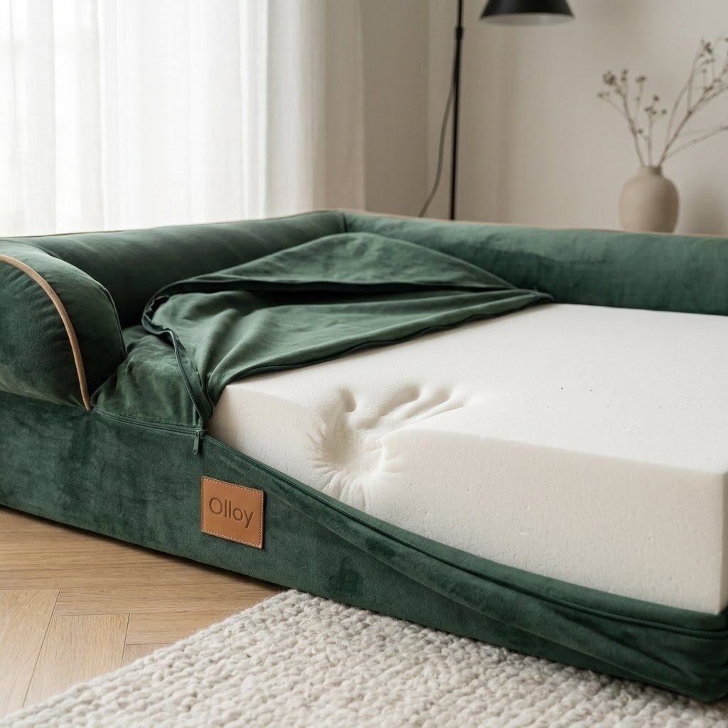 Orthopedic memory-foam core