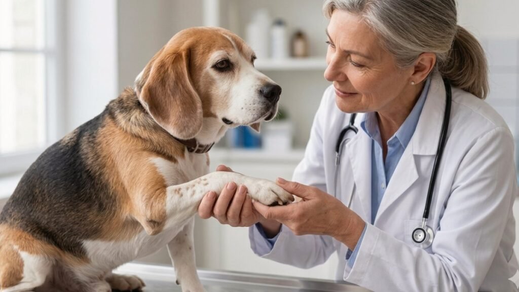 5 things to tell your vet at your senior dog’s next check-up